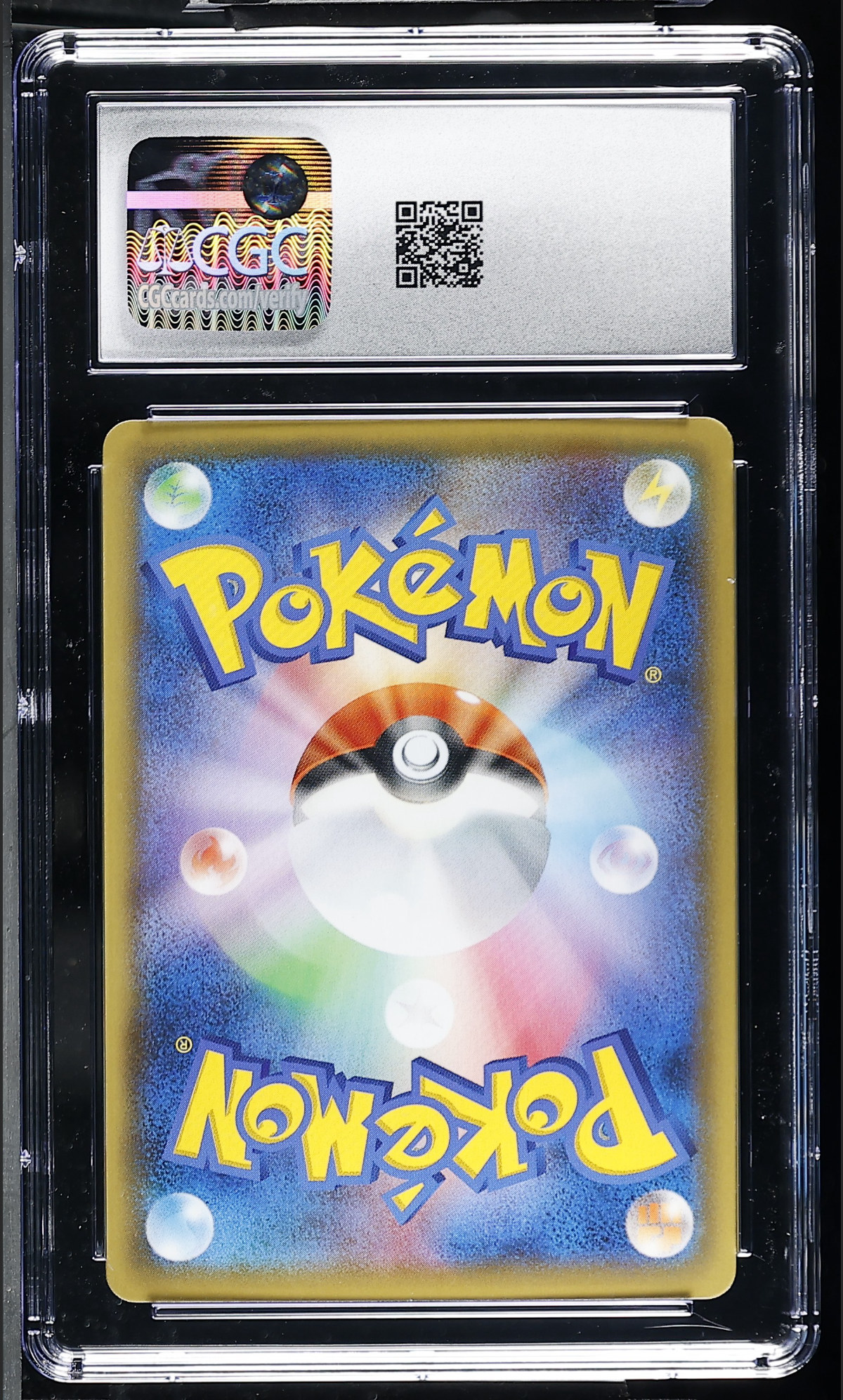 Kyogre 007/028 — slab rear, certification 6177029087