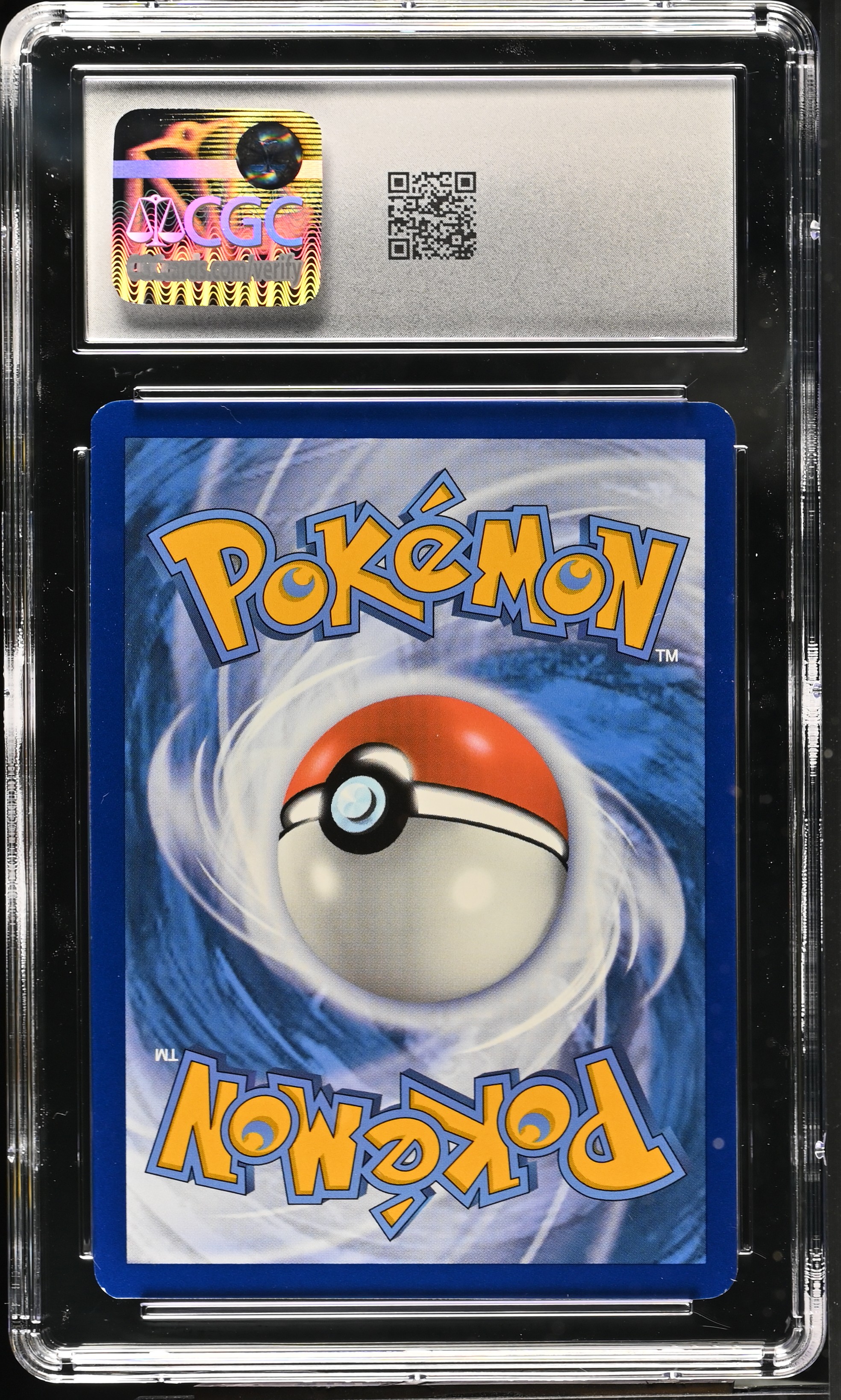 Pikachu TG05/TG30 — slab rear, certification 6178199122