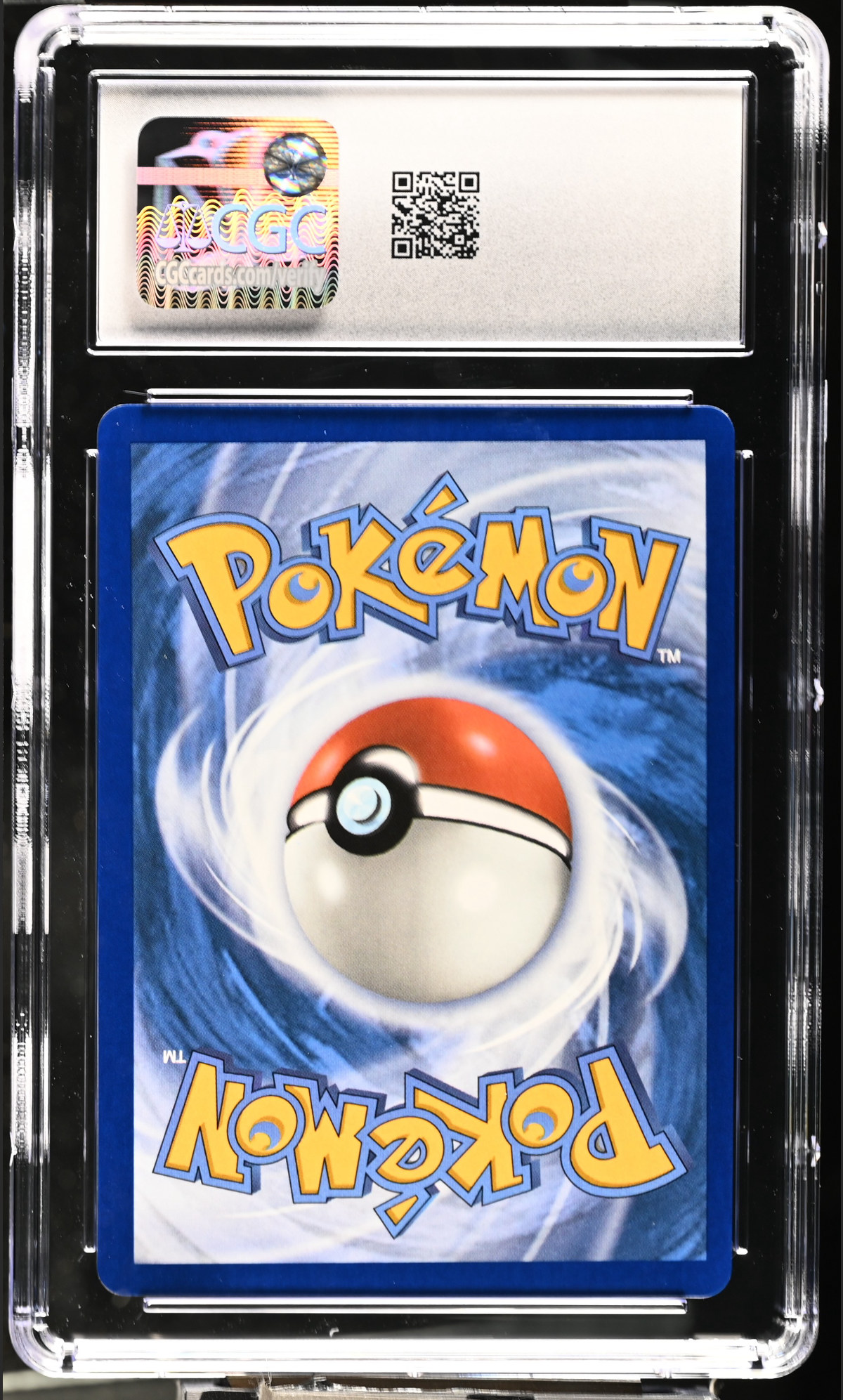 Mega Charizard X ex 023 — slab rear, certification 6181245209