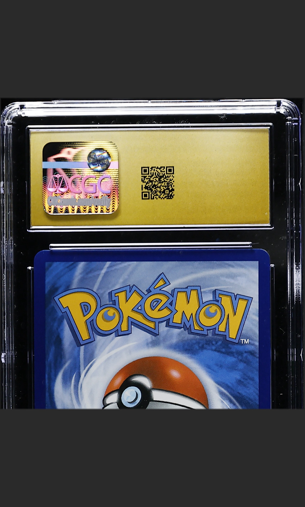 Mega Charizard X ex 029 — slab rear, certification 6181628122