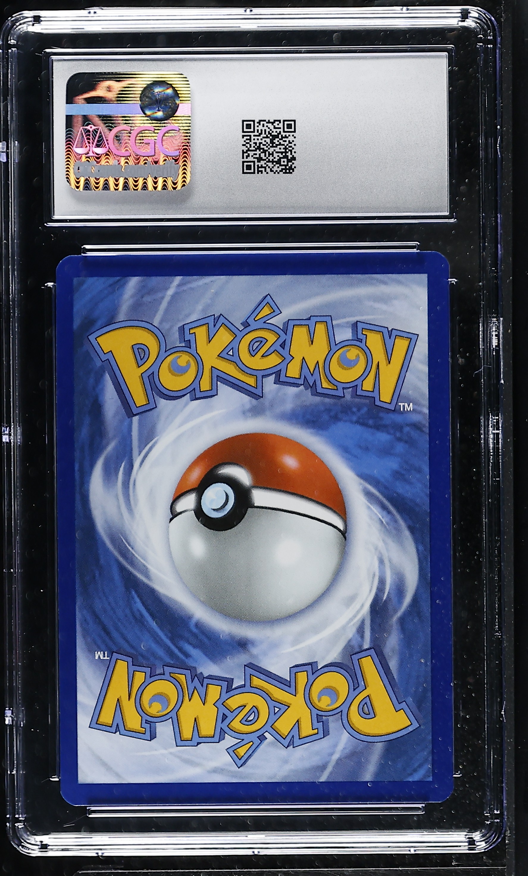 Team Rocket's Mimikyu 097/217 — slab rear, certification 6183560010