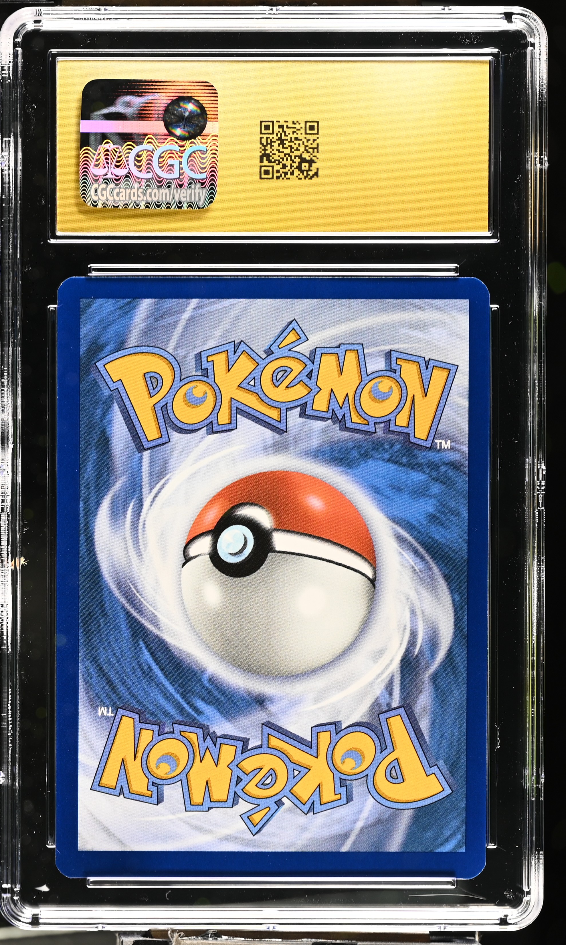 Erika's Tangela 007/217 — slab rear, certification 6183561087