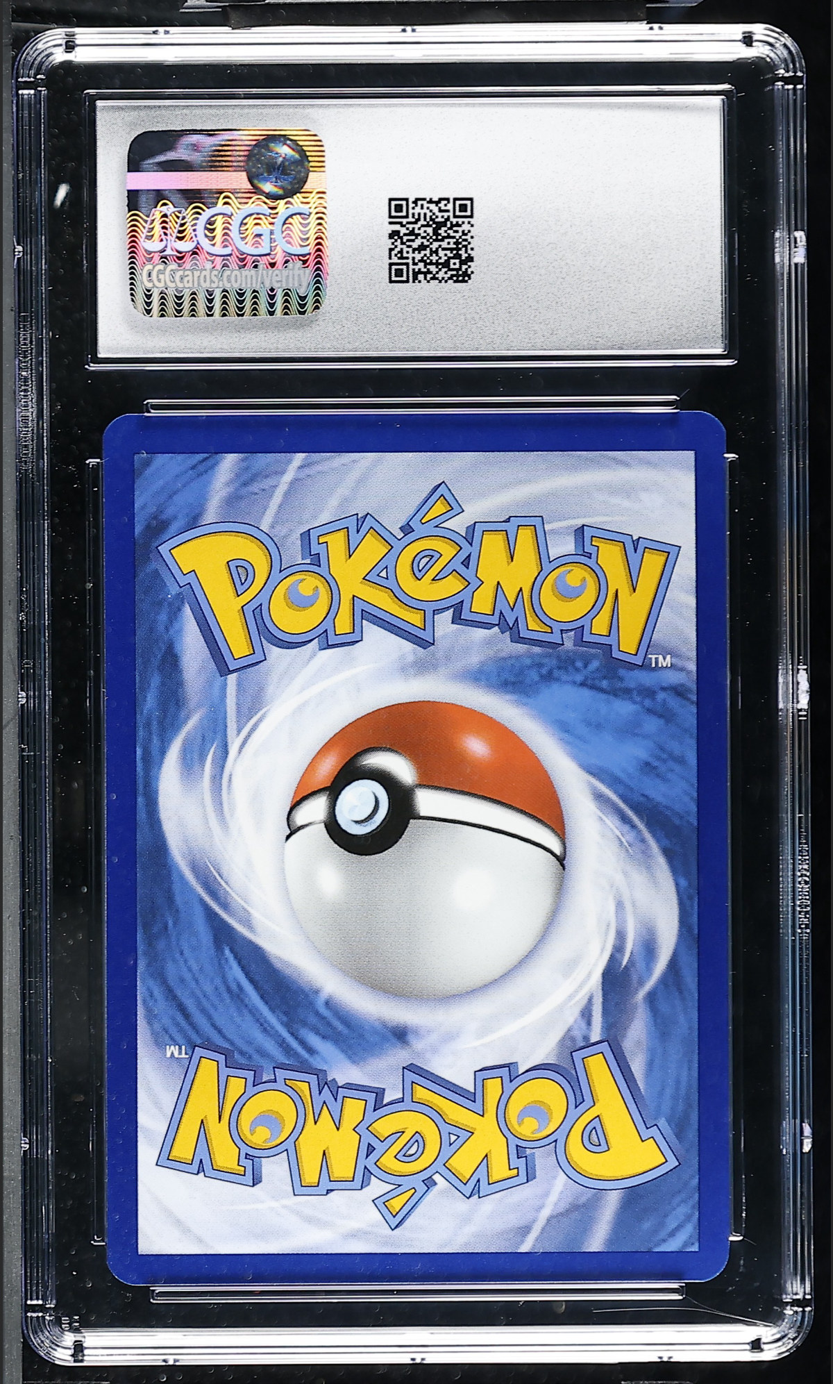 Squirtle 007/165 — slab rear, certification 6183569009
