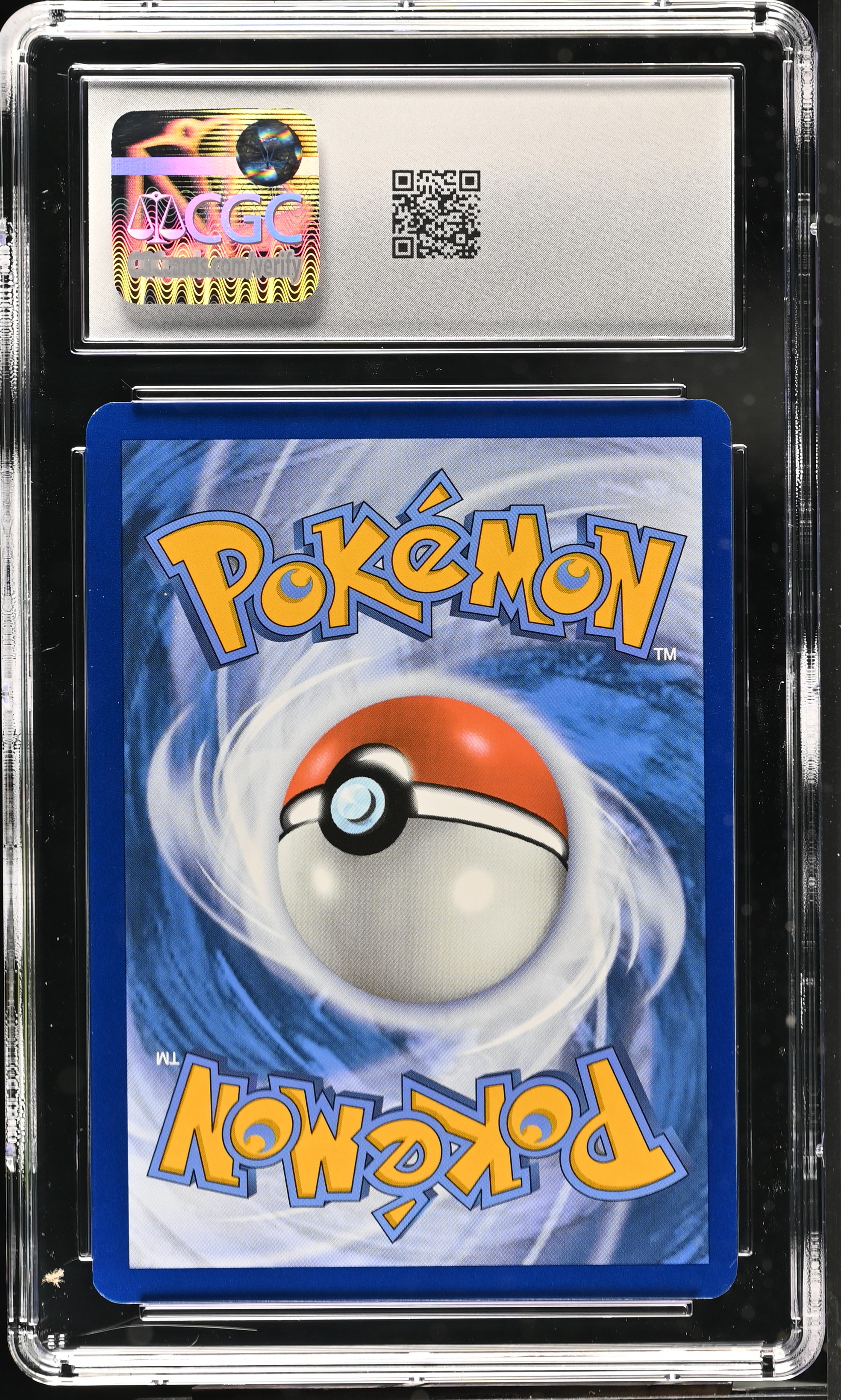 Bulbasaur 001/165 — slab rear, certification 6183576279