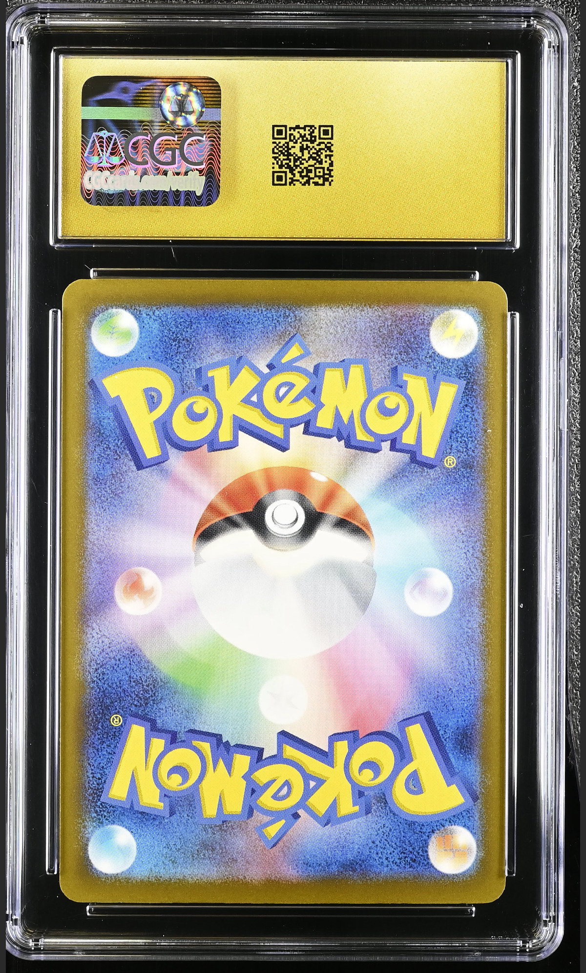 Mega Gengar ex 230/193 — slab rear, certification 6184290205