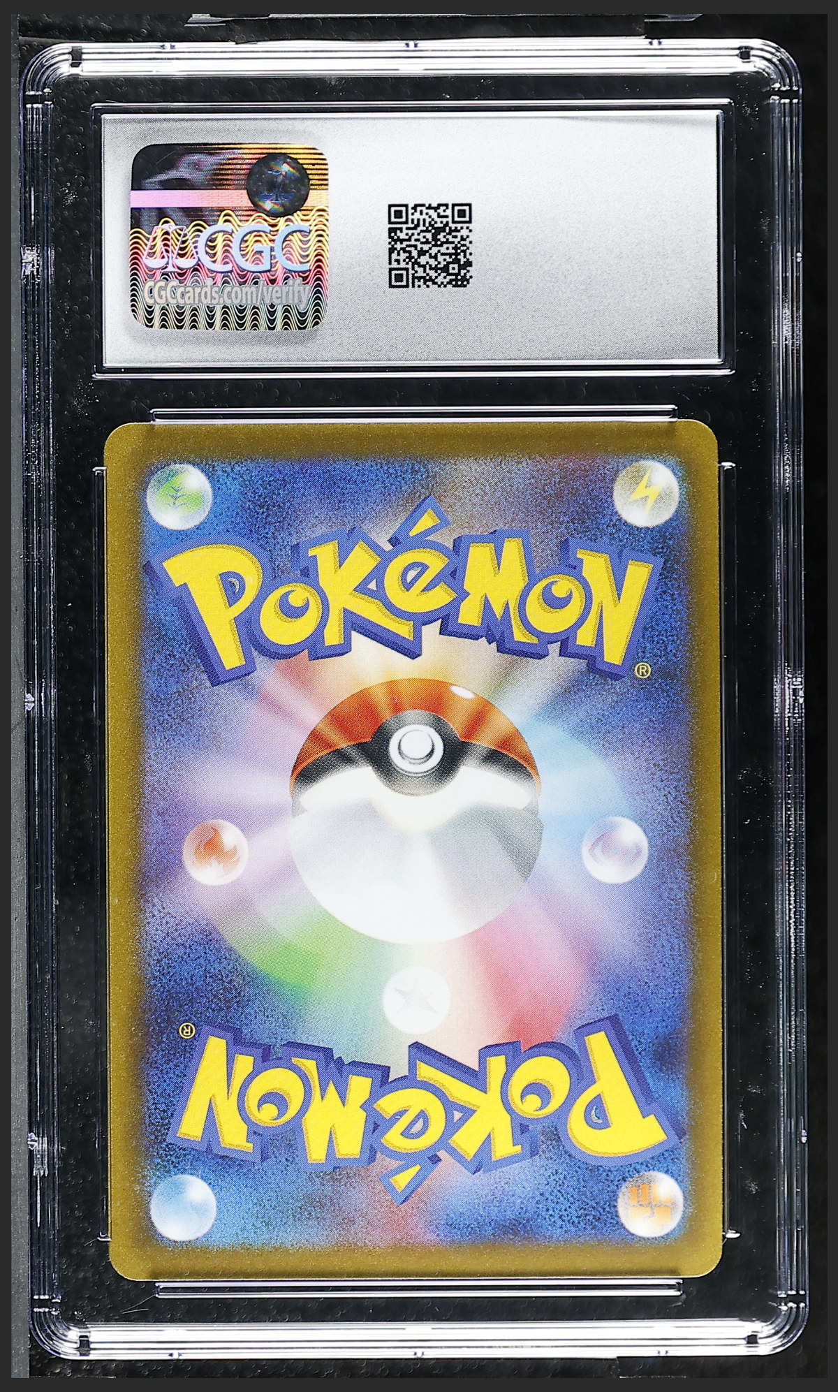 Gengar 049/080 — slab rear, certification 6189446005
