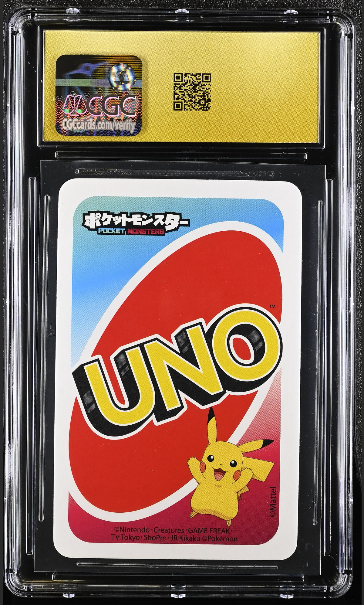 Charizard 4 — slab rear, certification 6193794116