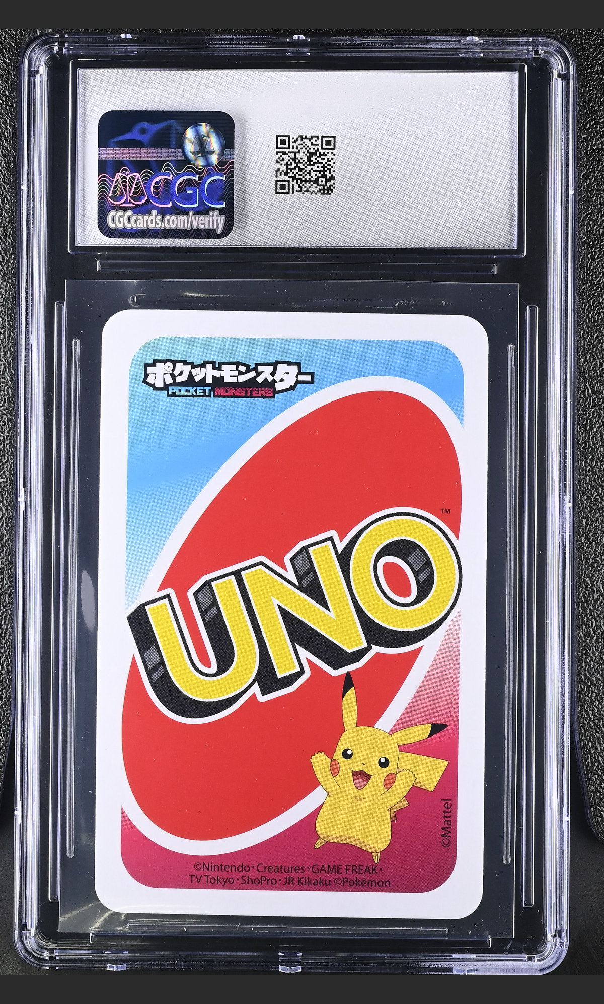 Mewtwo 9 — slab rear, certification 6203371283