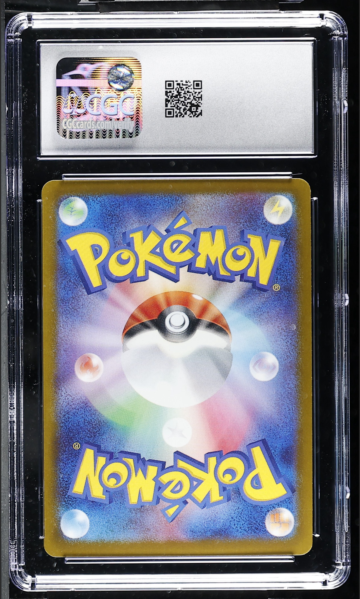 Misty's Magikarp 025/063 — slab rear, certification 6203418255
