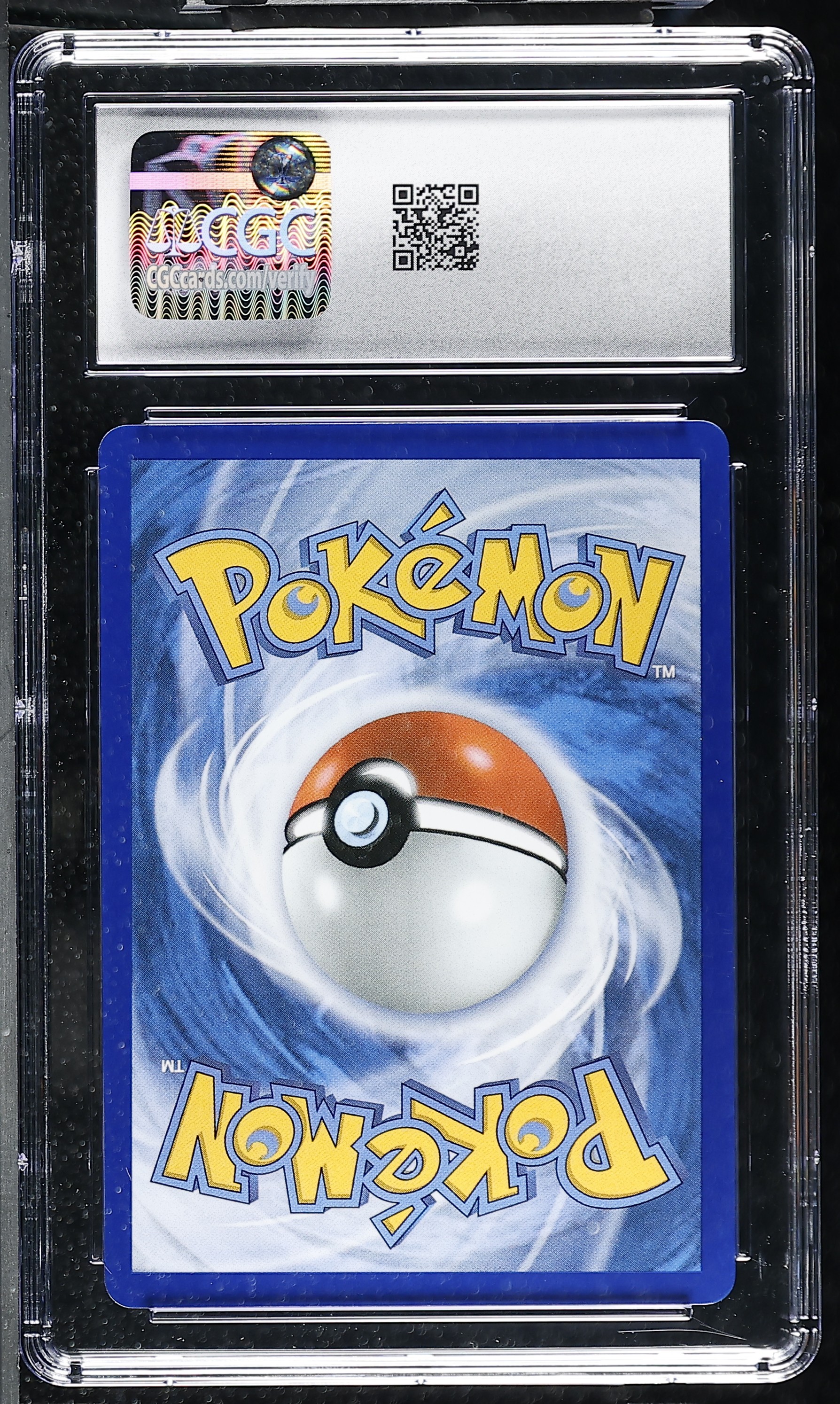 Mega Charizard Y ex 030 — slab rear, certification 6203511128