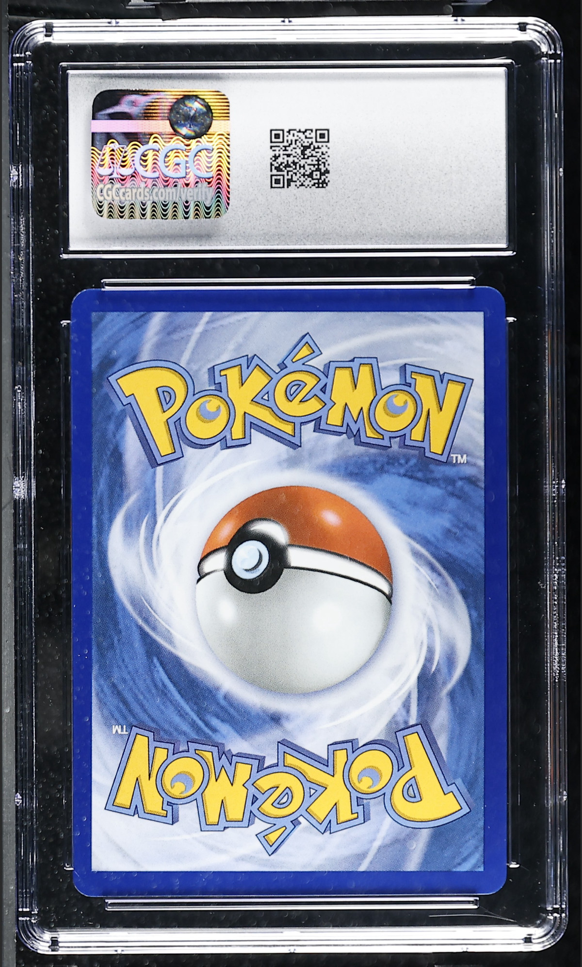 Mega Charizard Y ex 030 — slab rear, certification 6203511142