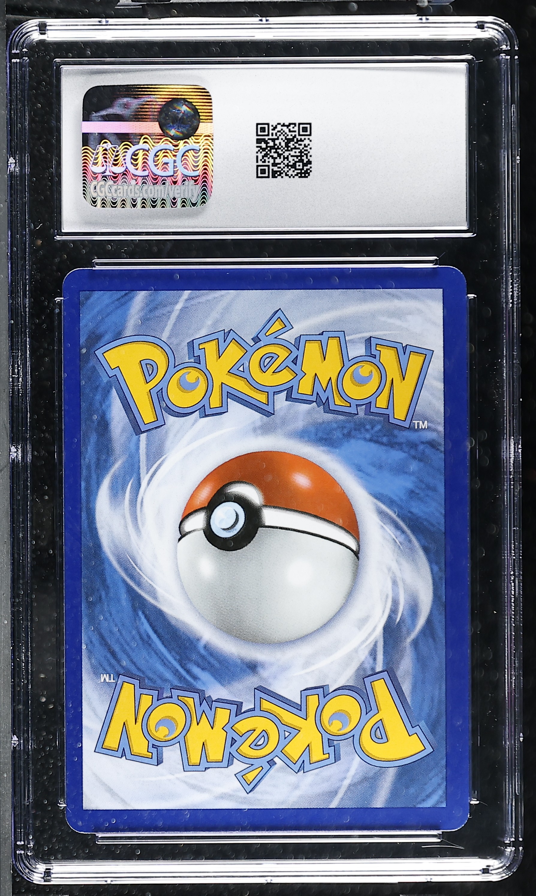 Mewtwo V SWSH223 — slab rear, certification 6203512234