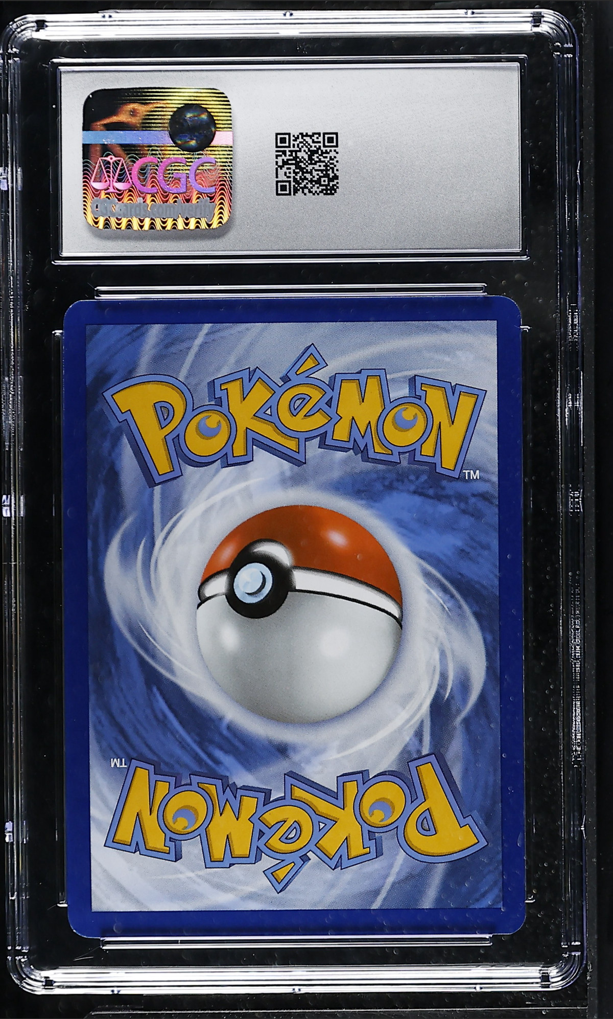 Pikachu 160/159 — slab rear, certification 6203698068