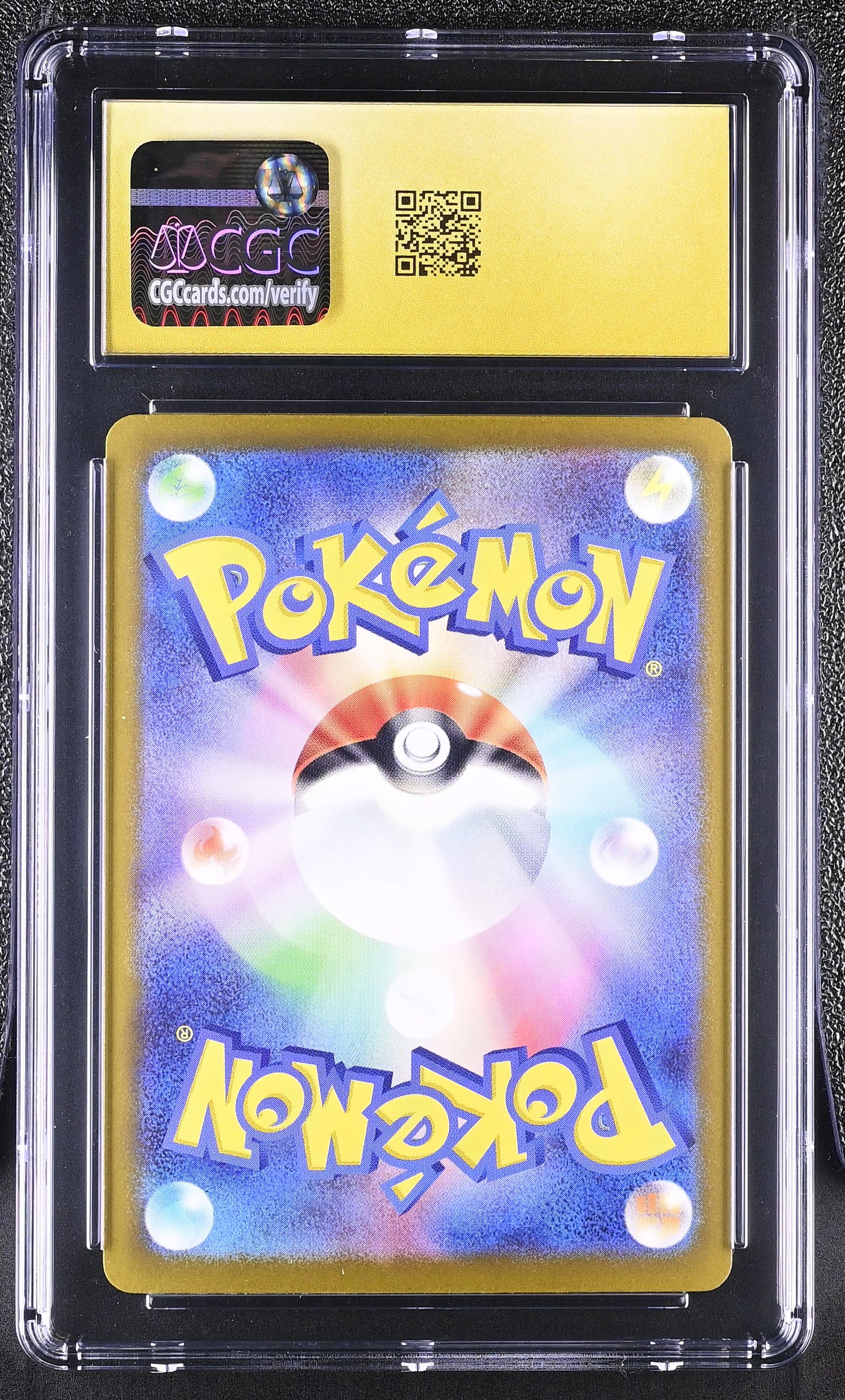Pikachu ex 044/193 — slab rear, certification 6209192143