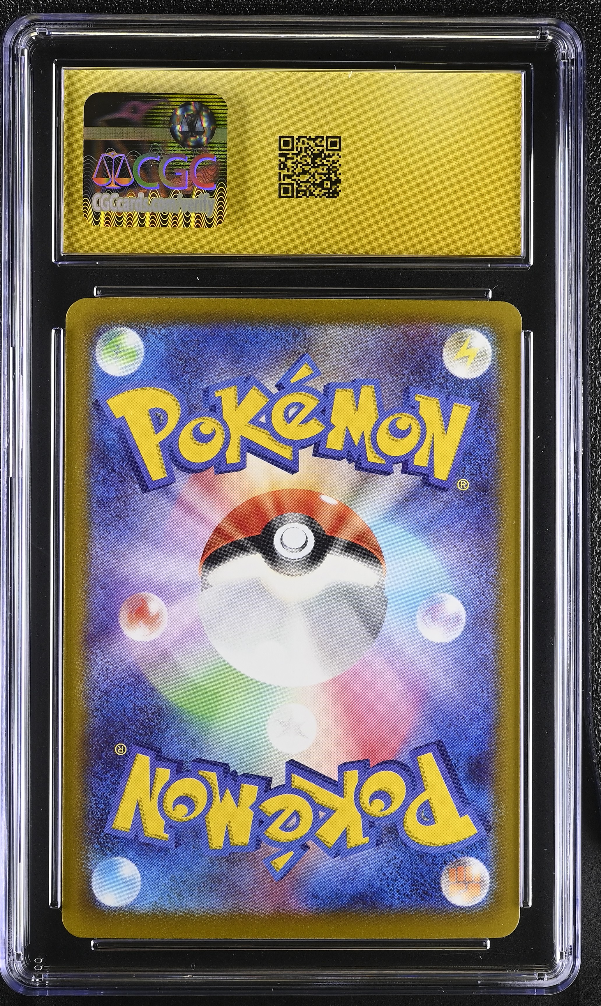 Mega Greninja ex 022/083 — slab rear, certification 6209195215