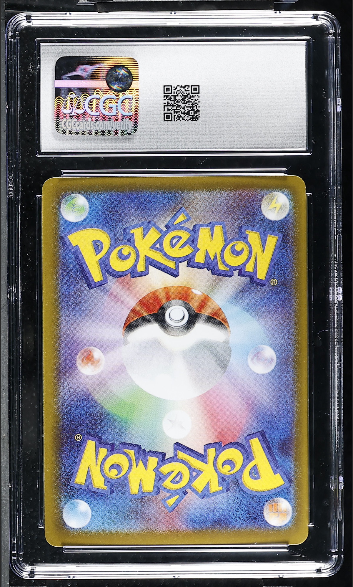 Mega Gengar ex 003/021 — slab rear, certification 6210248293