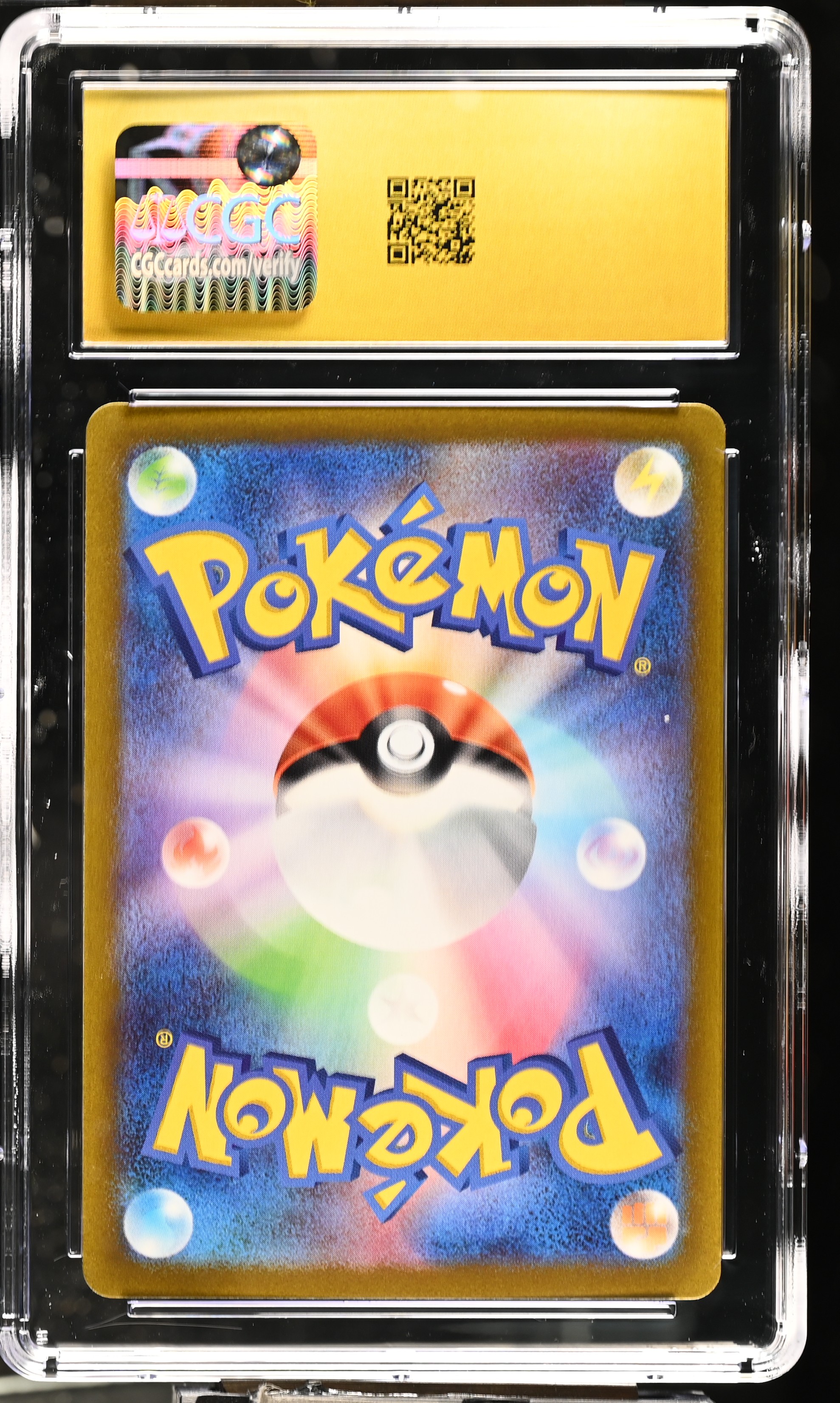Charizard V 013/172 — slab rear, certification 6211682195