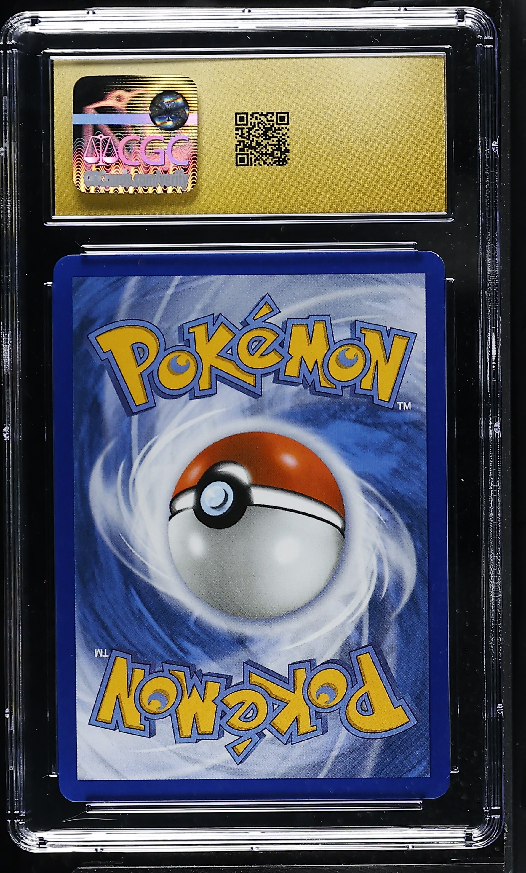Mega Lucario ex 033 — slab rear, certification 6211970196