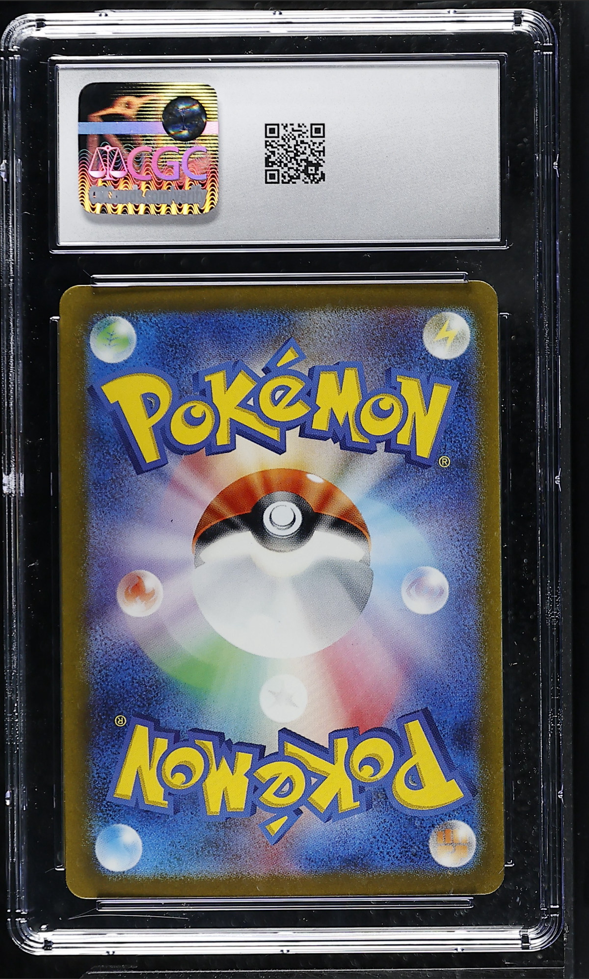 Charizard ex 066/108 — slab rear, certification 6216785274