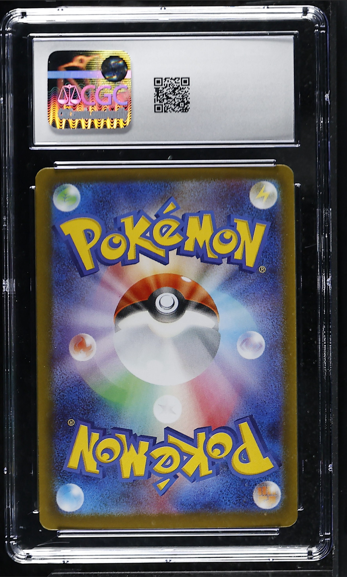 Mega Gengar ex 003/021 — slab rear, certification 6218924173
