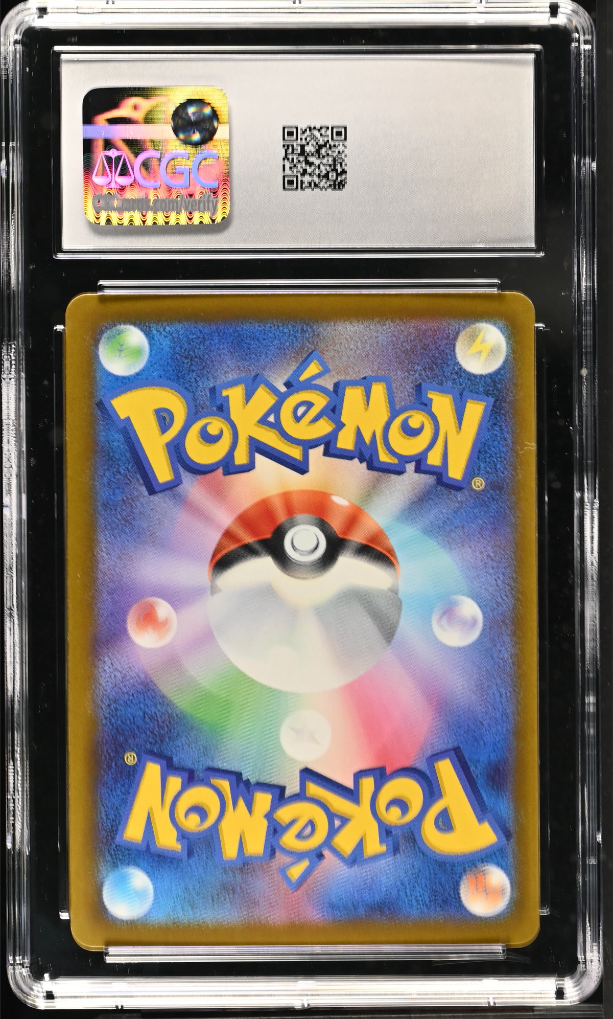 Mega Charizard X ex 223/193 — slab rear, certification 6218925244