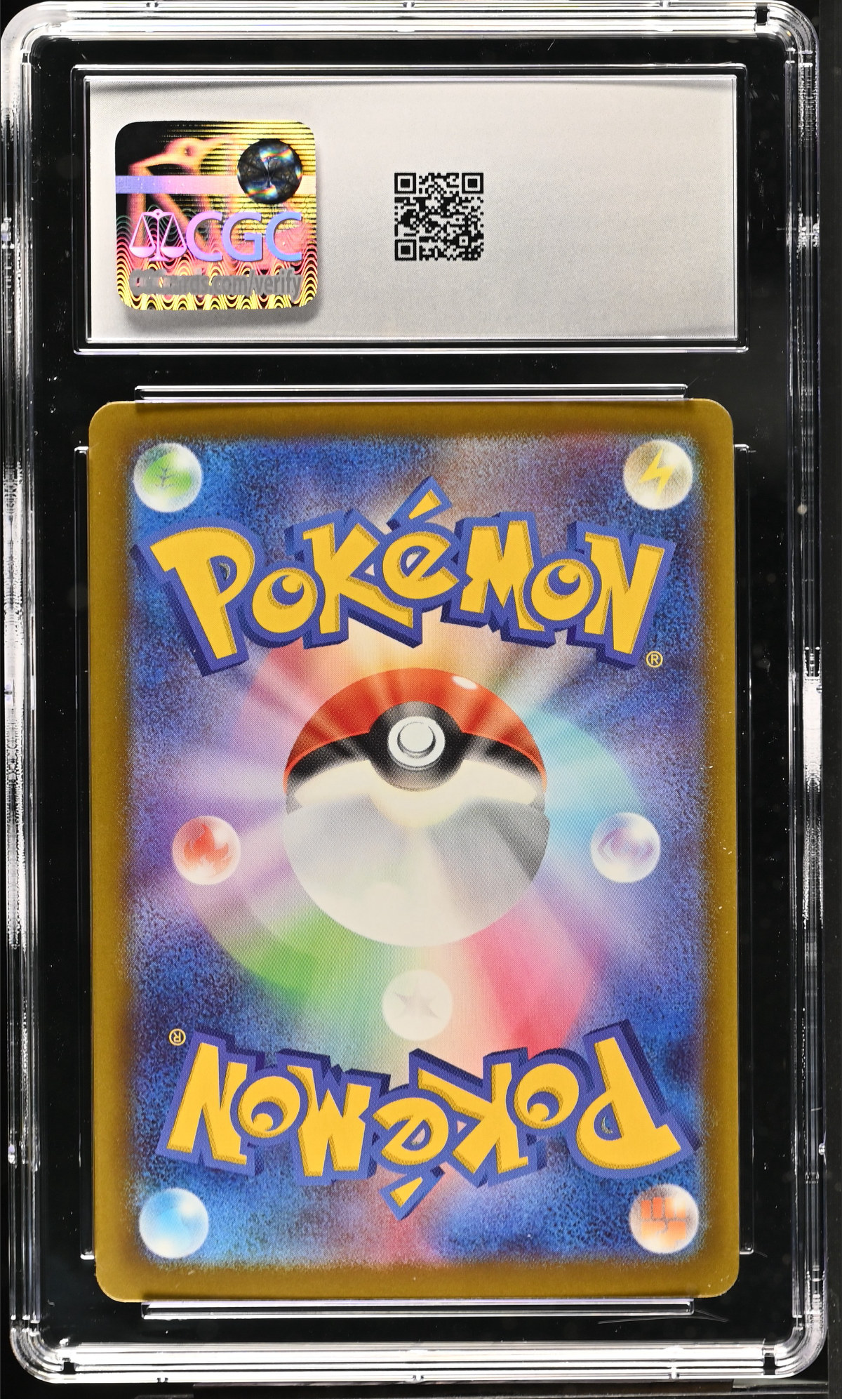 Mega Charizard X ex 223/193 — slab rear, certification 6218925246