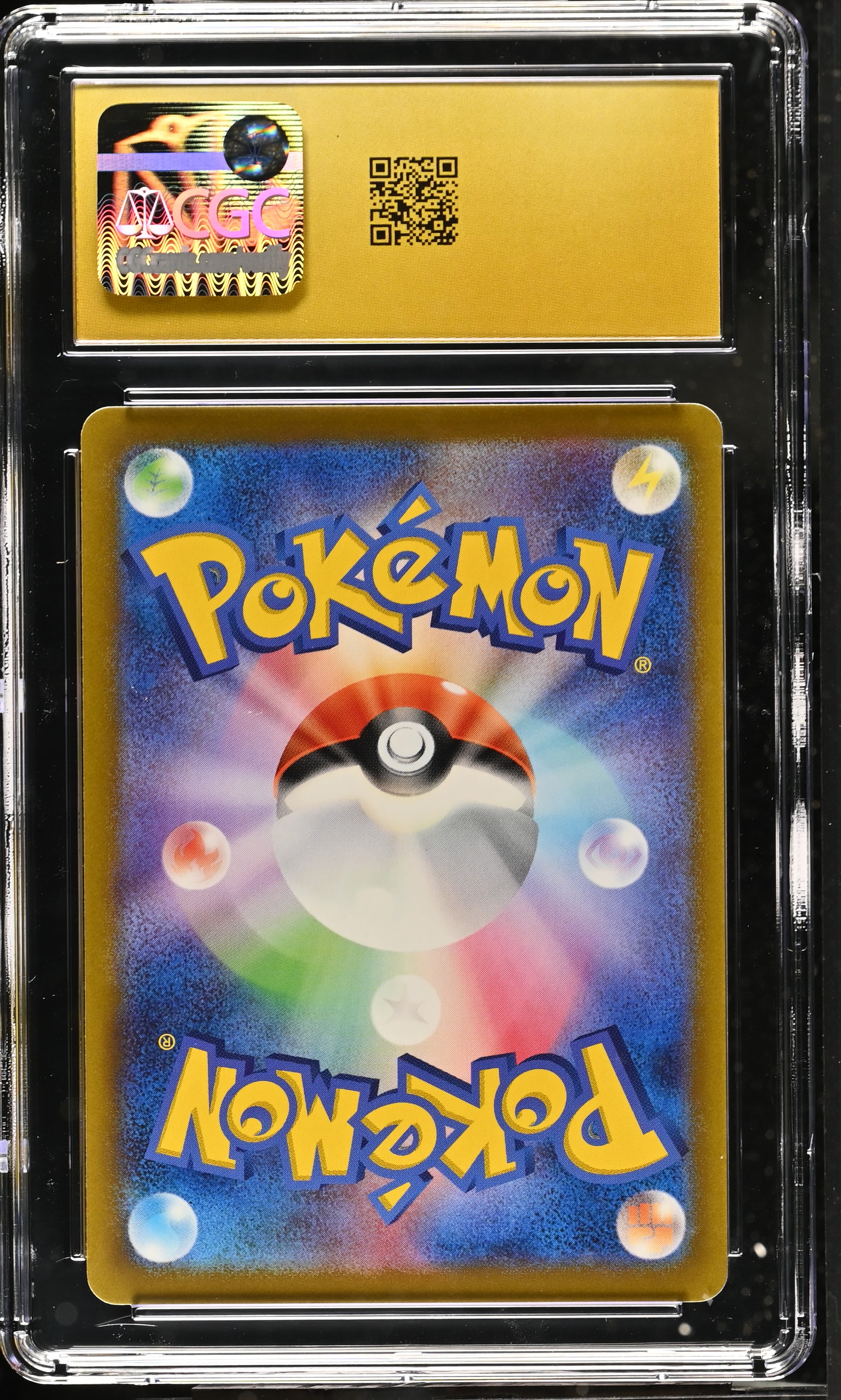 Pikachu 027/071 — slab rear, certification 6221032100