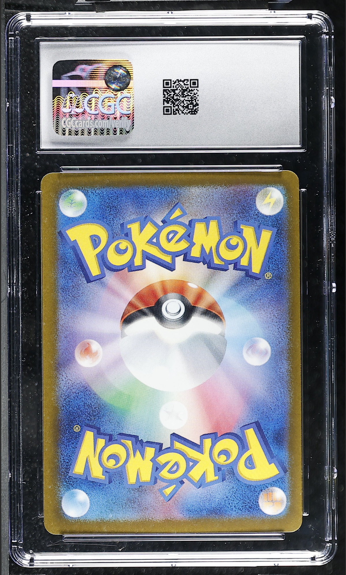 Mega Charizard X ex 223/193 — slab rear, certification 6222300089