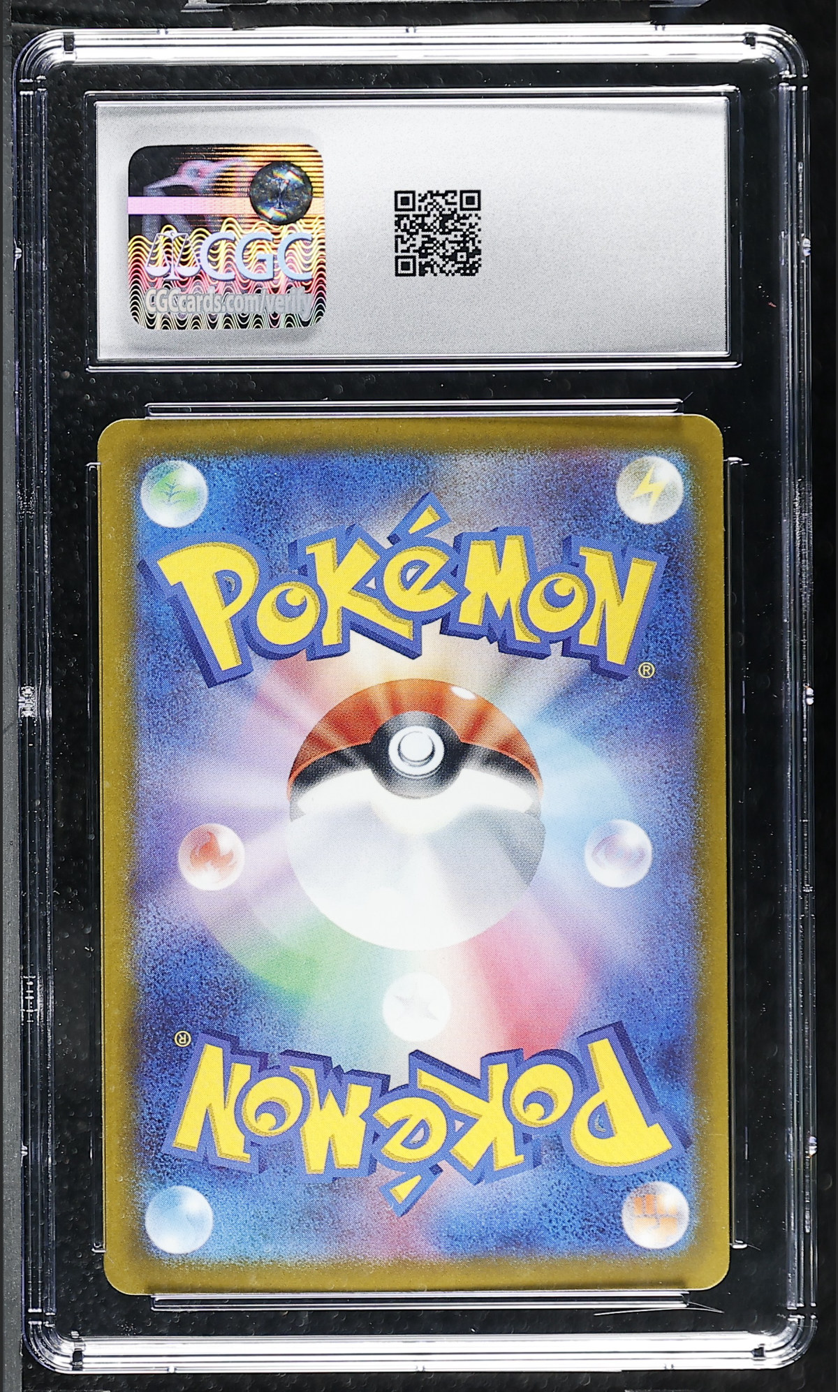Mega Charizard X ex 223/193 — slab rear, certification 6222300093