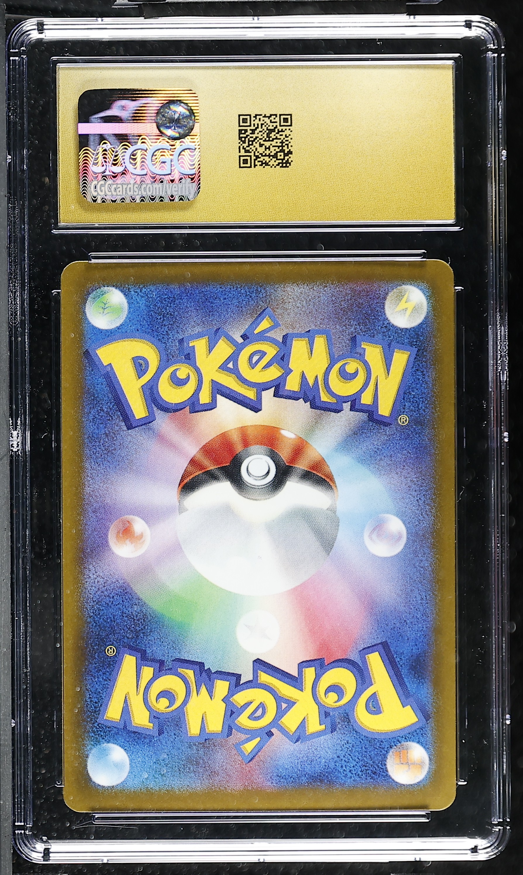 Team Rocket's Mewtwo ex 063/193 — slab rear, certification 6226567265