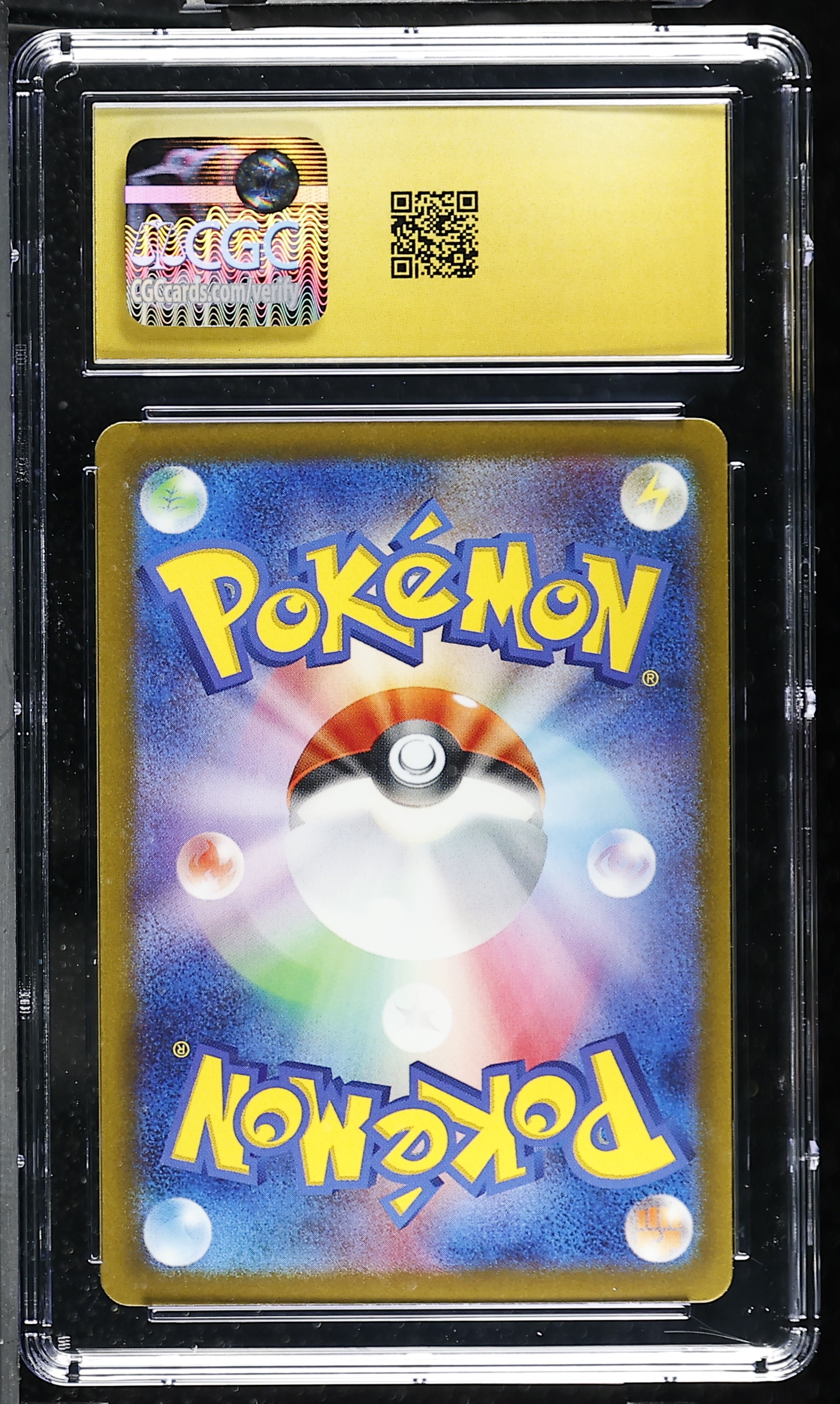 Charizard ex 331/190 — slab rear, certification 6230881028